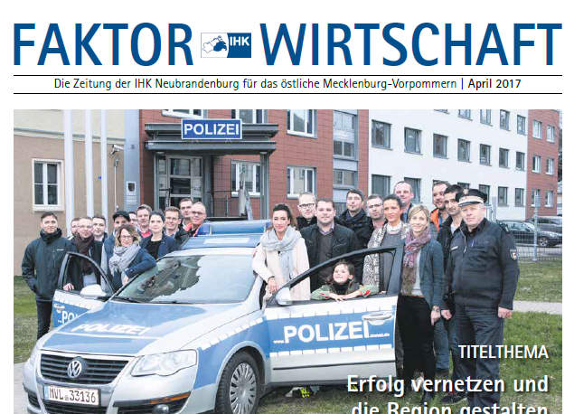 Beitrag in der Faktor Wirtschaft 04/2017 » Wirtschaftsjunioren Neubrandenburg