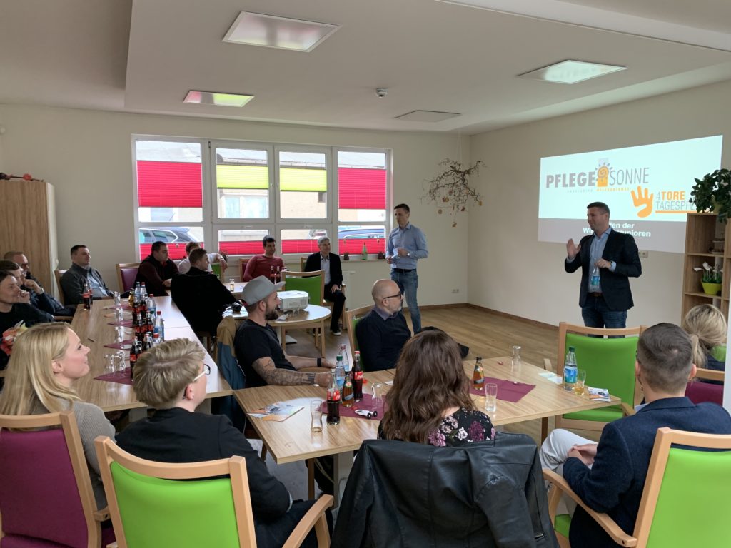 Ein Besuch bei der PflegeSonne in Neubrandenburg » Wirtschaftsjunioren Neubrandenburg